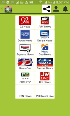 Live World TV android App screenshot 1